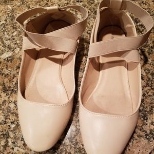 Nude Colored Flats